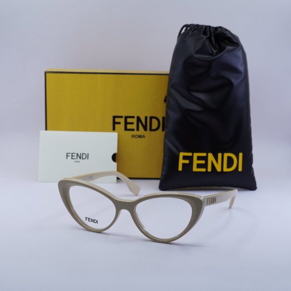 Final Price! Fendi FE50075I 057 Eyeglasses 53mm - Picture 1 of 9